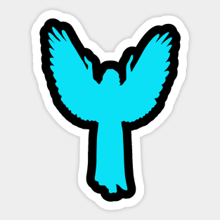 Engel Angel Esoterik Abstract Sticker